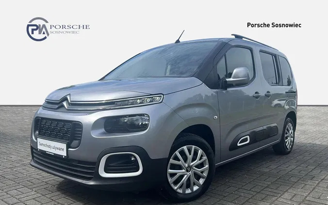 citroen śląskie Citroen Berlingo cena 89800 przebieg: 80345, rok produkcji 2020 z Chocianów